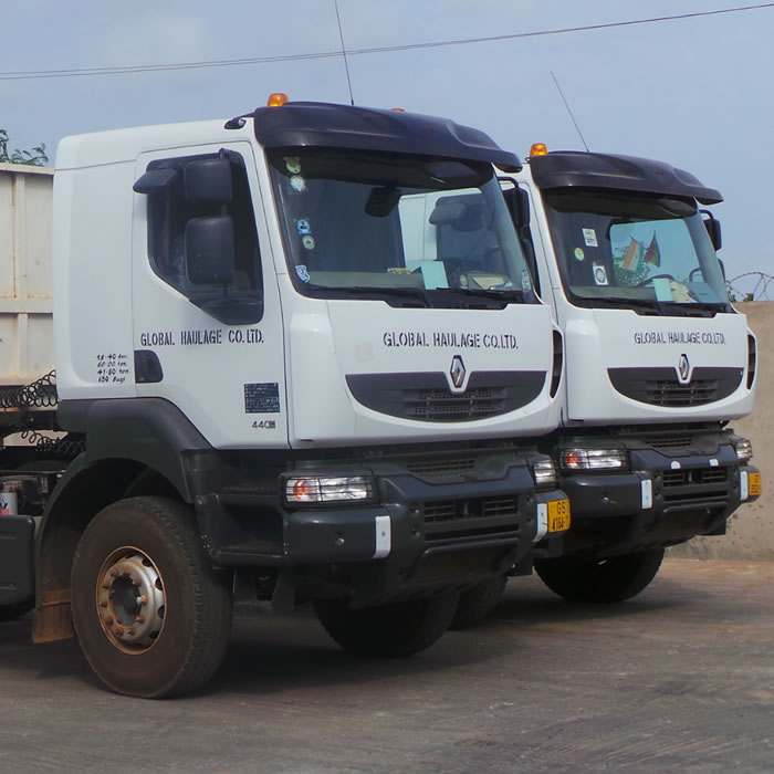 Fleet Haulage Trucks